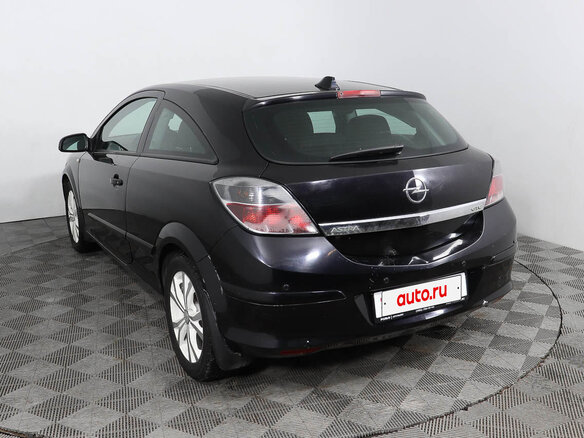 2008 Opel Astra H Рестайлинг, чёрный, 450000 рублей - вид 4
