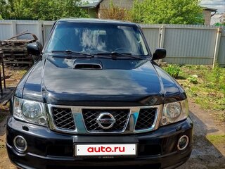 2007 Nissan Patrol V (Y61) Рестайлинг, чёрный, 3500000 рублей, вид 1