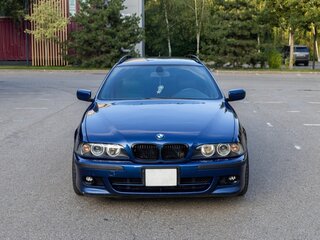 2001 BMW 5 серии 520i IV (E39) Рестайлинг, синий, 1500000 рублей, вид 2