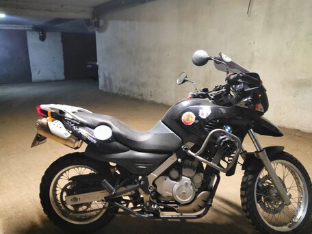 2002 BMW F 650 GS, синий, 335000 рублей, вид 2