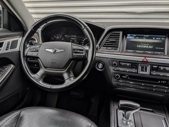 2019 Genesis G80 I, чёрный, 2040000 рублей - вид 28