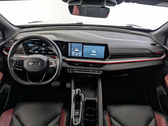 2023 Geely Coolray (Binyue Cool) I Рестайлинг, белый - вид 13