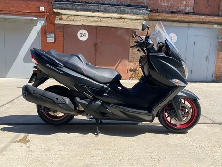 2017 Suzuki Burgman (SkyWave) 400, чёрный, 400000 рублей, вид 3