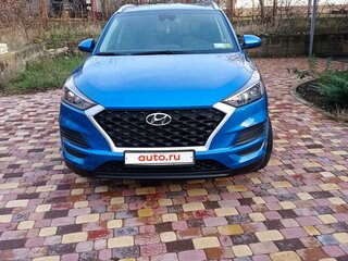 2020 Hyundai Tucson III Рестайлинг, синий, 2700000 рублей, вид 4