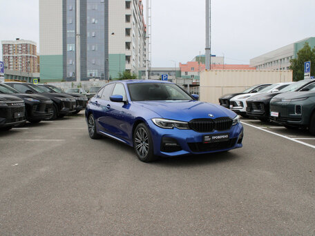 2020 BMW 3 серии 320i xDrive VII (G2x), синий, 3155000 рублей, вид 3