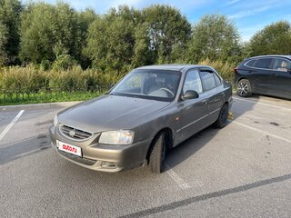 2008 Hyundai Accent ТагАЗ II, бежевый, 215000 рублей, вид 1