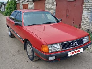 1986 Audi 100 III (C3), красный, 190000 рублей, вид 2