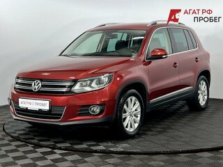 2012 Volkswagen Tiguan I Рестайлинг, красный, 1600000 рублей, вид 1