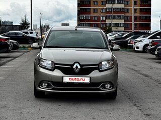 2014 Renault Logan II, бежевый, 830000 рублей, вид 3