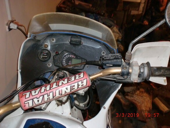 1990 Honda XRV 750 Africa Twin, белый, 300000 рублей - вид 5
