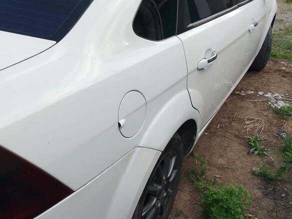 2008 Ford Focus II Рестайлинг, белый, 410000 рублей - вид 6