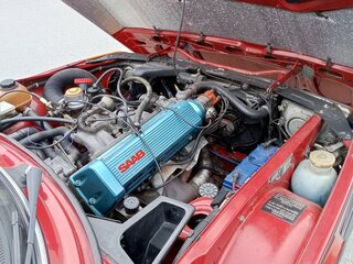 1987 Saab 900 I, пурпурный, 530000 рублей, вид 4