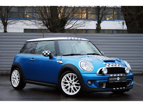 2011 Mini Hatch Cooper S II (R56) Рестайлинг, синий