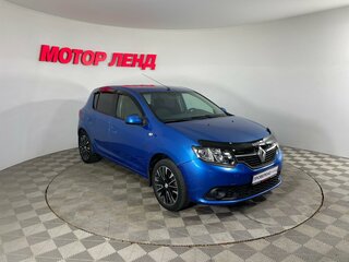 2015 Renault Sandero II, синий, 467000 рублей, вид 3