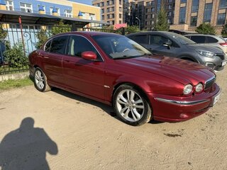 2007 Jaguar X-Type I, красный, 460000 рублей, вид 3