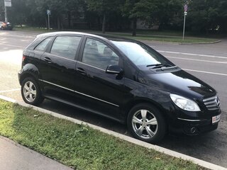 2009 Mercedes-Benz B-Класс 170 I (W245) Рестайлинг, чёрный, 650000 рублей, вид 1