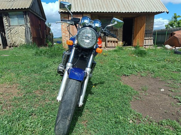 1994 Honda CB 400 Super Four, синий, 300000 рублей - вид 2