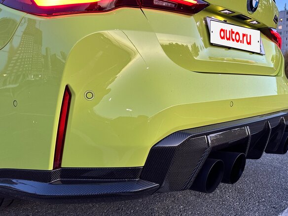 2021 BMW M4 Competition Package G82/G83, жёлтый - вид 4
