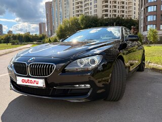 2013 BMW 6 серии Gran Coupe 640i III (F06/F13/F12), чёрный, 2400000 рублей, вид 3