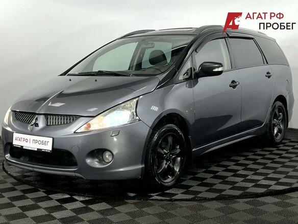 2008 Mitsubishi Grandis I, серый - вид 1