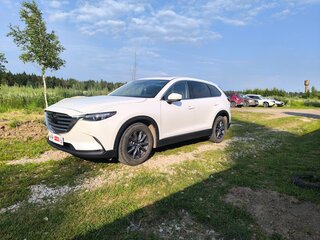 2022 Mazda CX-9 II Рестайлинг, белый, 3700000 рублей, вид 1