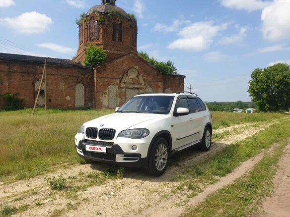 2008 BMW X5 3.0si II (E70), белый, 1550000 рублей - вид 2