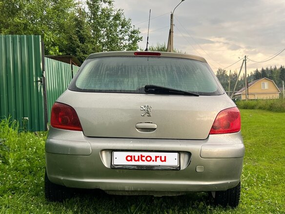 2002 Peugeot 307 I, серый, 320000 рублей - вид 2