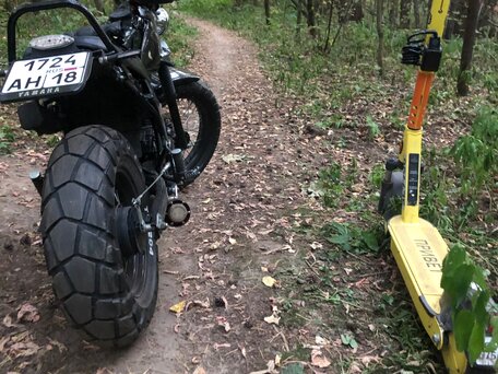 1991 Yamaha TW200, чёрный, 400000 рублей, вид 5