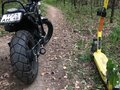 1991 Yamaha TW200, чёрный, 400000 рублей - вид 4