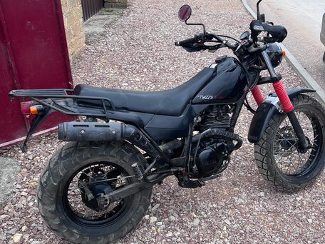 2007 Yamaha TW225, чёрный, 280000 рублей, вид 1
