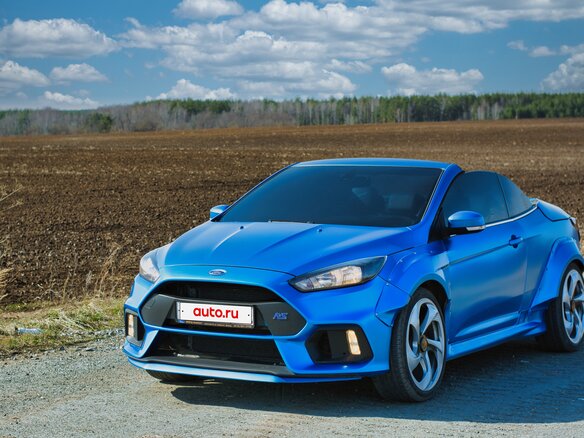 2007 Ford Focus II, голубой - вид 4