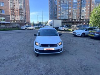 2019 Volkswagen Polo V Рестайлинг, белый, 470000 рублей, вид 1