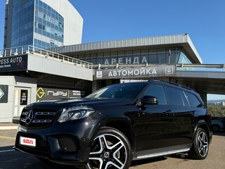 2017 Mercedes-Benz GLS 350 d I (X166), чёрный, 5000000 рублей, вид 2