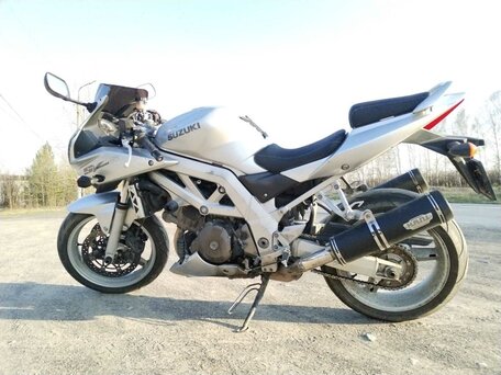 2003 Suzuki SV 1000, серебристый, 400000 рублей, вид 2