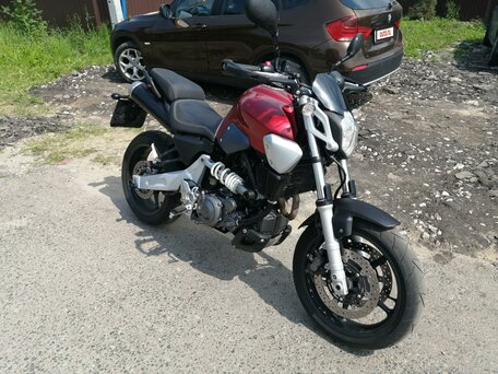 2008 Yamaha MT-03, красный, 350000 рублей, вид 2