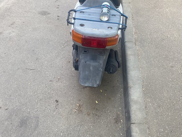 2001 Yamaha Gear, белый, 65000 рублей - вид 2