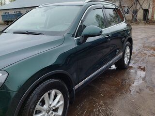 2012 Volkswagen Touareg II, зелёный, 2200000 рублей, вид 5