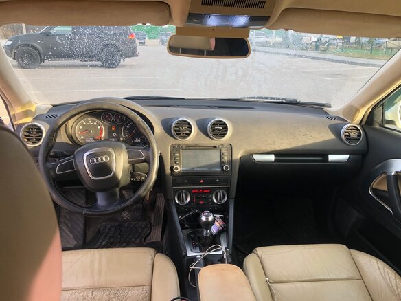 2008 Audi A3 II (8P) Рестайлинг 2, белый, 850000 рублей - вид 9
