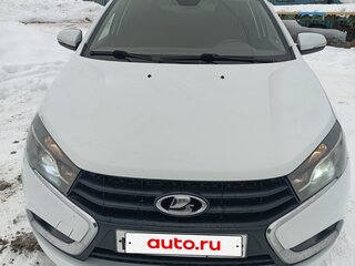 2016 Lada (ВАЗ) Vesta I, белый, 840000 рублей, вид 2