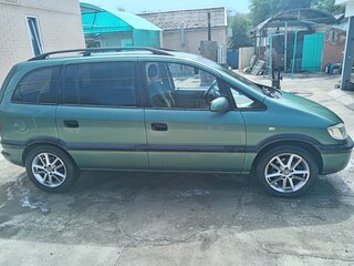 1999 Opel Zafira A, зелёный, 350000 рублей, вид 3