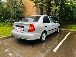 2005 Hyundai Accent ТагАЗ II, белый, 380000 рублей, вид 5