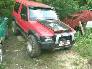 1995 Mitsubishi Pajero II, пурпурный, 400000 рублей, вид 1