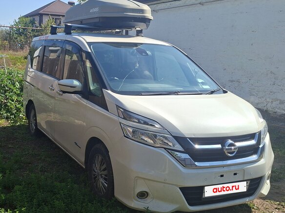 2016 Nissan Serena S-Hybrid V (C27), белый, 1100000 рублей - вид 2