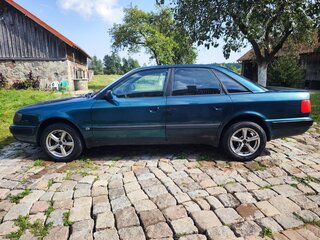 1993 Audi 100 IV (C4), зелёный, 580000 рублей, вид 5