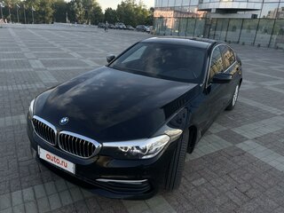 2017 BMW 5 серии 520i VII (G30/G31/G38), чёрный, 3250000 рублей, вид 5