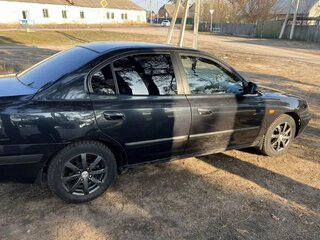 2008 Hyundai Elantra ТагАЗ III (XD2) Рестайлинг, чёрный, 450000 рублей, вид 3