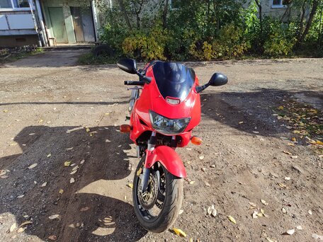 1997 Honda VTR 1000, красный, 360000 рублей, вид 3