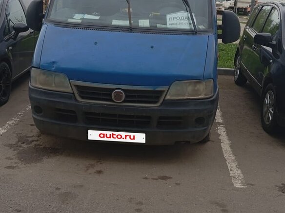 2008 Fiat Professional Ducato, синий, 550000 рублей