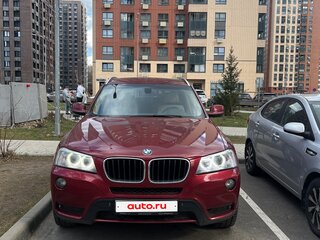 2011 BMW X3 20d xDrive II (F25), красный, 1450000 рублей, вид 2