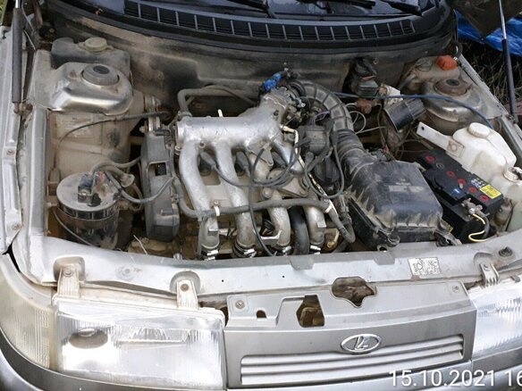 2001 Lada (ВАЗ) 2111, серебристый, 70500 рублей - вид 9